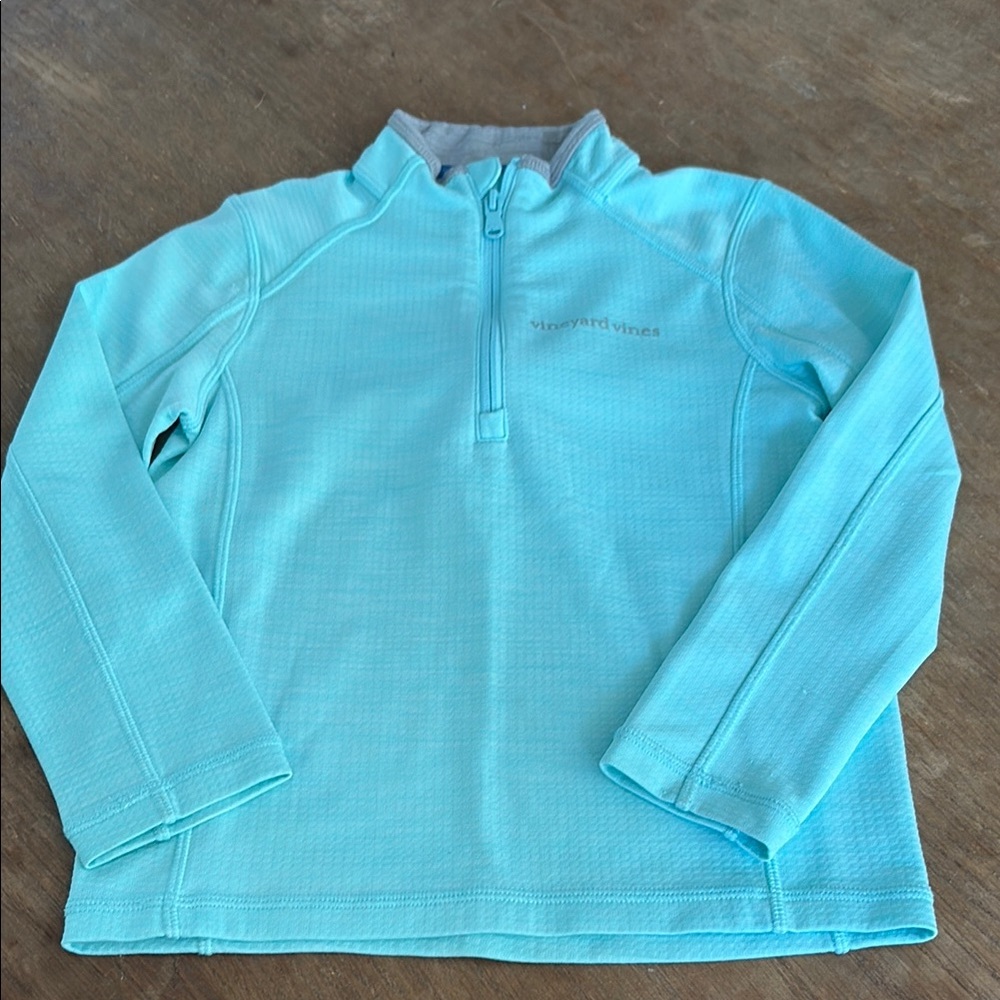 VVines Aqua Quarter-Zip Pullover